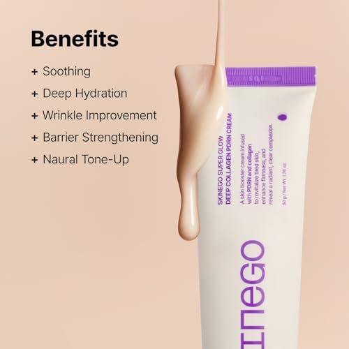 Super Glow Deep Collagen PDRN Cream ? 1,000,001ppb PDRN & Collagen, Radiant FinishAdds radiance Moisturizer for Dewy Skin, Firming & Hydrating, Korean Skincare 50g / 1.69 fl.oz.