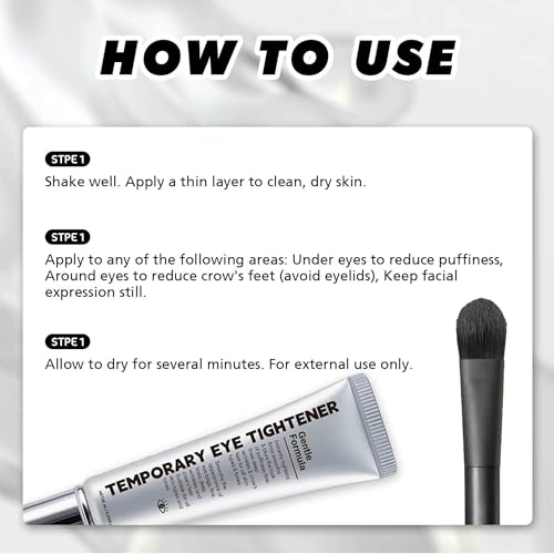 Perfection Eye Tightener 1-Pack ? Instant Firming Primer with Applicator Brush ? Ultimate Lift & Smooth Finish