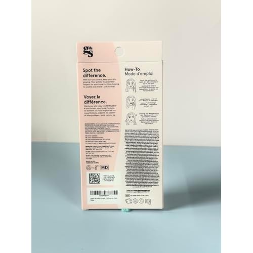 grace & stella Award Winning Pimple Patches for Face - Dermatologist Tested Acne Patches - Hydrocolloid Patch for Breakouts, Whiteheads - Vegan Acne Spot Treatment for Face (Invisible, 216 Count)