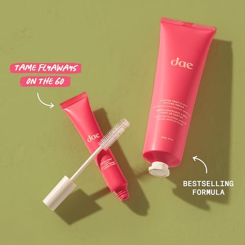 DAE Cactus Fruit 3-In-1 Styling Cream & Taming Wand - Tame Flyaways, Smooth Frizz, Style Edges (0.6 oz.)