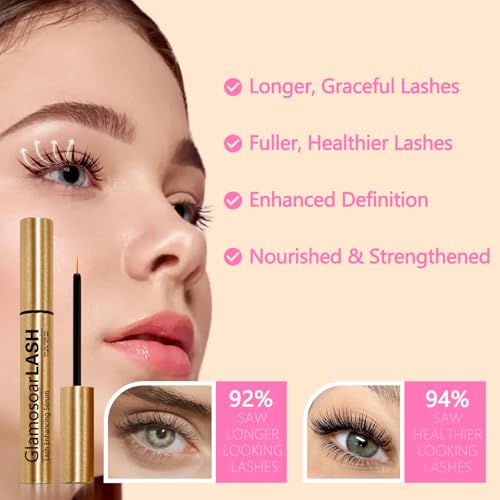 Lash Serum Eyelash Growth Serum Lash Enhancing - Get Fuller,Longer,Stronger Lashes 4ml
