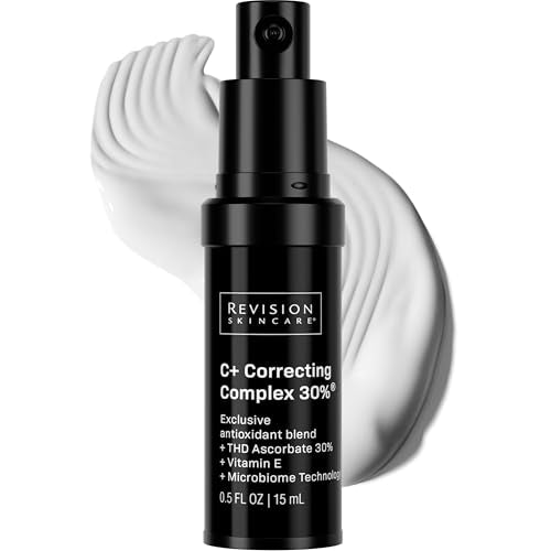Revision Skincare C+ Correcting Complex 30%¢ç Vitamin C Serum for Face ? Anti-Aging Treatment to Brighten Skin, Reduce Fine Lines, Wrinkles & Dark Spots, Firming & Safe for Sensitive Skin