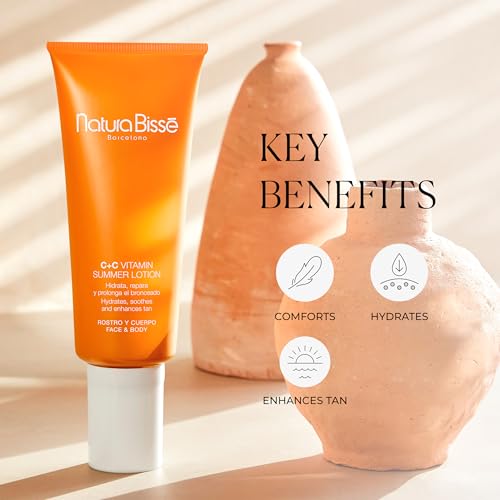 Natura Biss? C+C Vitamin Summer Lotion, Vitamin C Color Enhancing Body Lotion, Hydrates, Soothes & Enhances Sun Tan, For Normal & Dry Skin, 7 Oz