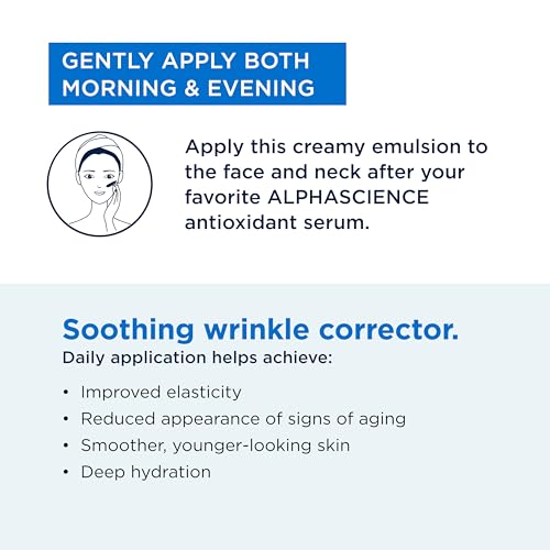 ALPHASCIENCE SURFACE [CR] - Moisturizing & Tightening Face Cream - Improves Elasticity & Helps Reduce Appearance of Signs of Aging - Hydrates & Smooths - Preservative-Free - 30 ml / 1 fl oz.