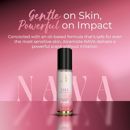 Concentrated Pheromones-infused Perfumes For Women - Premium Enhanced Scents Feromonas Perfume Oil Cologne - Travel Size, Rollerball with Sweet, Floral, Feminine Scent 0.34 oz (10 mL)