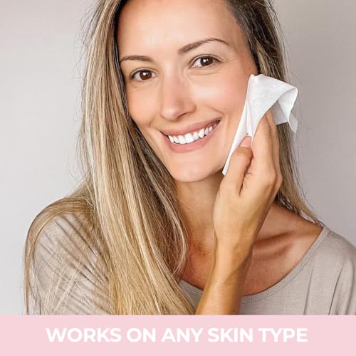 Rally Wipes ? Mess-Free Makeup Remover Wipes with Micellar Water ? Bulk Facial Cleansing Individually Wrapped for Travel, Gym, Car & Purse (150 Count)