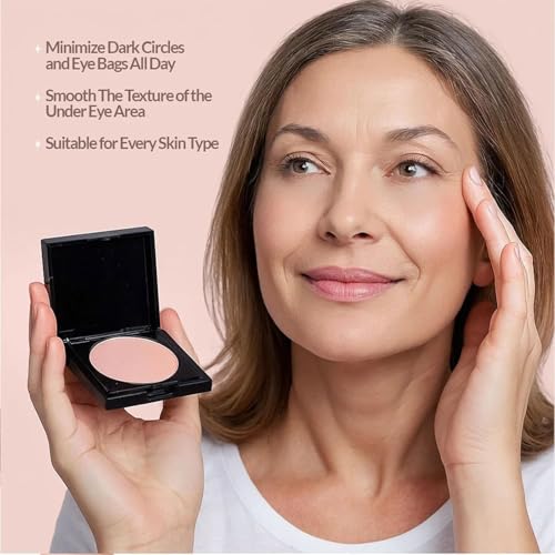Luminance Under Eye Brightener, Dark Circle Coverage, Moisturizing Waterproof Foundation Concealer