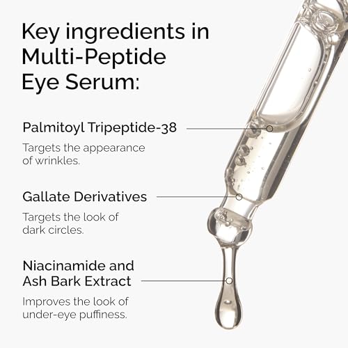 The Ordinary Multi-Peptide Eye Serum, Anti-Aging Formula for Crow¡¯s Feet, Dark Circles & Puffiness