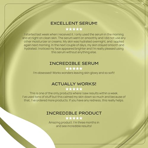 STEM Natural Intelligence Skin and Face ReGenerative Serum for Women, Facial Moisturizer Skin Care Peptides Serum, Luxury Face Moisturizer for Women, Hydration Serums, Antioxidant Support Serums, 1 oz