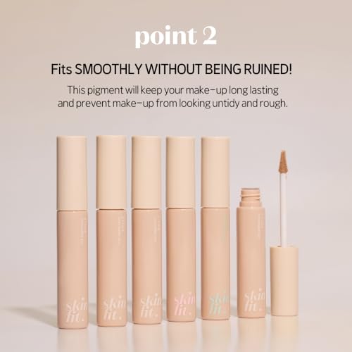 ETUDE Big Cover Skin Fit Concealer PRO - Neutral Beige | Long-Lasting Closely Adhesive Cover Like Real Skin | Smooth and Perfect Makeup | Hides Dark Circles, Redness