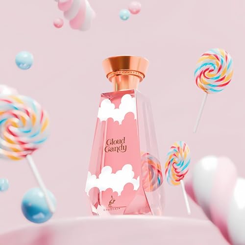 Khadlaj Cloud Candy Eau De Parfum Spray, 3.4 Ounce (Unisex)