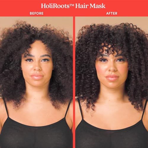 Fable & Mane Good Karma Hair Gift Set, for Stronger, Healthier Hair. Travel-sized Minis of HoliRoots Hair Oil, Hydrating Shampoo, Conditioner and Hair Mask