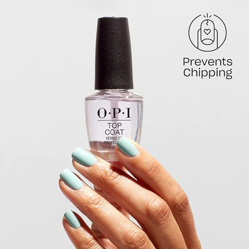 OPI Nail Lacquer Top Coat | Clear Nail Polish Top Coats | Classic, Quick Drying, High Shine, Gel-like Volumizing, & Matte Finish | Chip Resistant, High-Gloss, Long Lasting, Protects Color & Nails