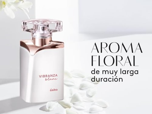 Ésika - Vibranza Blanc Perfume de Mujer con Aroma Floral, 45 ml/1.5oz