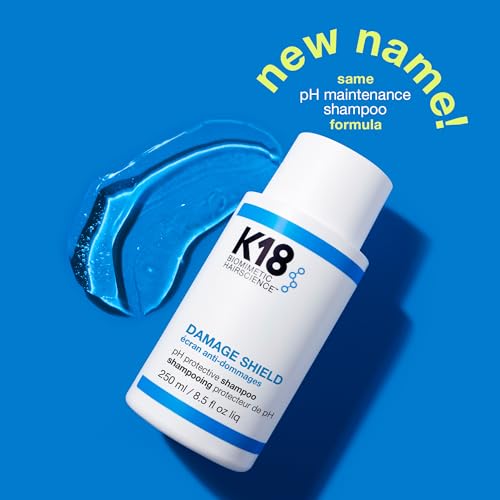 K18 Damage Shield Protective Shampoo, Reduces Frizziness & Tangles, Maintains Hair Health