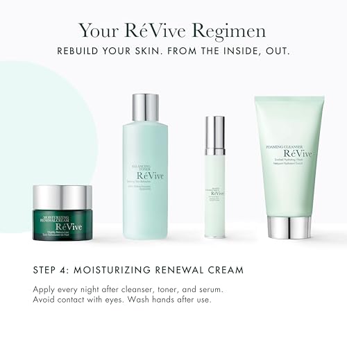 R?Vive Renewal Night Cream - Anti Aging Face Cream for Gentle Exfoliation & Skin Renewal - Enriched with Glycolic Acid to Help Visibly Improve Skin Texture & Diminish Fine Lines (1.7 oz)