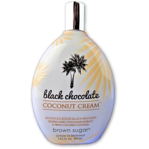 Brown Sugar BLACK CHOCOLATE COCONUT CREAM 200X Bronzer - 13.5 oz