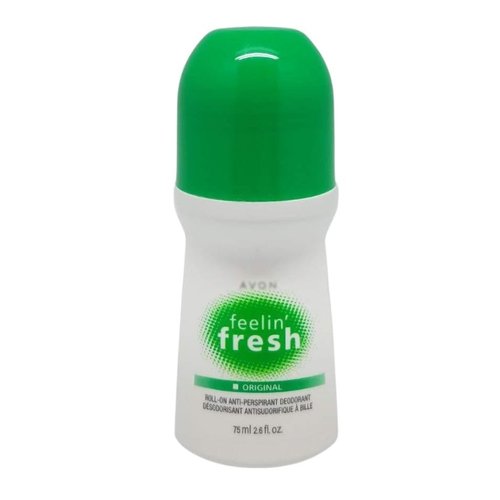 LOT OF 5 - Feelin' Fresh Roll-On Anti-Perspirant Deodorant Rolls – Long-Lasting Protection – Original Formula – Gentle on Skin – For Daily Use 2.6 Oz