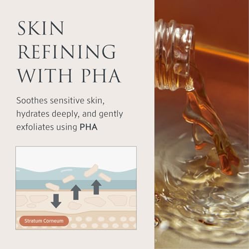 YUNJAC YUNJAC Calming & Comforting Toner (5.07 fl oz) - Low Irritation Toner for Sensitive Skin. Instant Cooling Solution with PHA for Smoother Skin. for Daily Use.