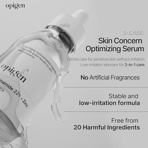 Niacinamide 22% + Zinc Serum for Face, Pore Reducer, Diminishes Acne Prone, Skin Balancing Pore Reducing, Korean Skin Care, 1oz