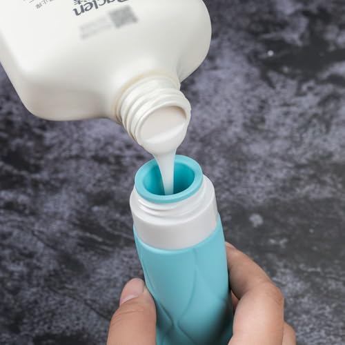 4 Pack Travel Bottles,Leak Proof TSA Approved Travel Size Containers (60ML 5PACK)