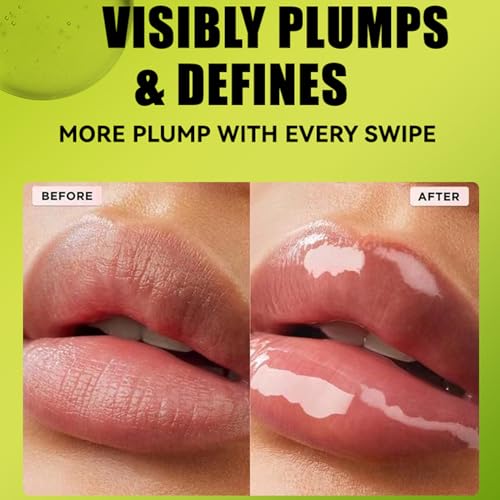 VolksRose 8pcs Lip Gloss Oil Set, Flavored Hydrating Lip Glow Oil, Lipgloss Lipoil Set for Women Girls Teens, Tinted Plumping Lip Gloss Packs, Fat Lip Oil Lip Balm for Dry Lips Nourishing