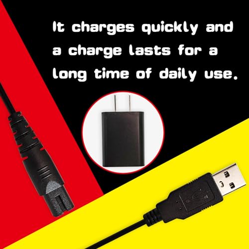 Water Flosser Charger for Nicwell F5025 Charging Cable Replacement for COSLUS F5020E Oralfree Nicefeel Insmart Waterfloss USB Cord Plug in Adapter¡¦