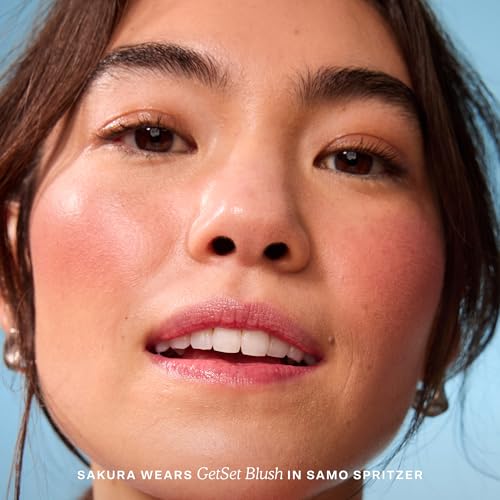 GetSet¢â Matte Powder Blush - Samo Spritzer, Setting + Blurring Rosy Mauve Blush