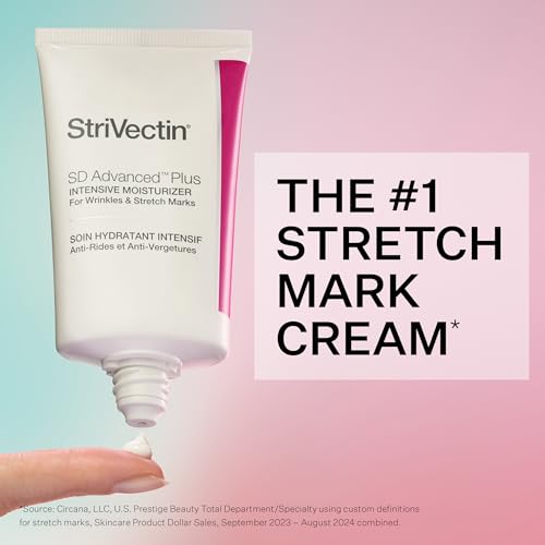 StriVectin SD Advanced Plus Intensive Moisturizer for Wrinkles and Stretchmarks, For Face and Body, Collagen Boosting with Peptides and Hyaluronic Acid