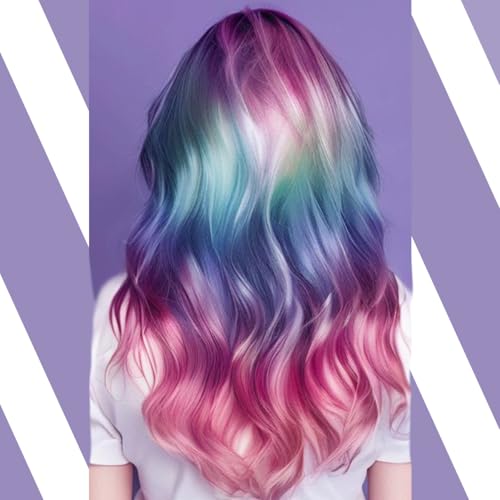 6 Pcs Hair Highlighting Cap, Highlight Caps, Hair Coloring Frosting Dye Kit with 2 Pcs Plastic Hooks for Salon DIY Hair Dyeing Hairdressing (Blue)