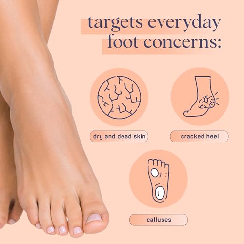 SpaLife Softening Care Foot Sockies (8-Pack) - Spearmint & Tea Tree Oil, Exfoliating Pack for Healthy Feet, Intensive Repair, Callus Remover Sockies, Dry Skin Solution, Moisturizing Foot Treatment