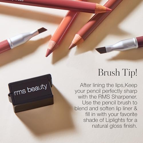 RMS Beauty Go Nude Lip Pencil ? Creamy Long-Lasting Lip Liner for Great Definition | Natural Matte Finish | Nourishing, Hydrating Formula | One Size