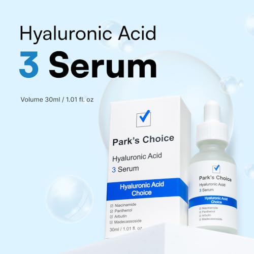 Park's Choice Hyaluronic Acid 3 Serum with Niacinamide & Madecassoside, 1.01 fl.oz.