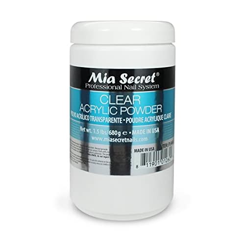 Mia Secret Clear Acrylic Powder (24oz)