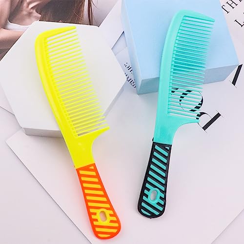 Disposable Combs in Bulk - Widen Individually Wrapped Sturdy Hair Combs for Women, Men & Homeless - 100 Pack (Colorful) for Hotel, Shelter, Nursing Home, Charity & Church