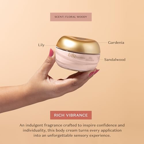 O Botic?rio Lily Gardenia Satin Body Cream, Intense Hydration and Sophisticated Perfume, 8.8 Ounce (250g)
