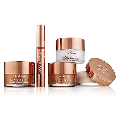 M. Asam MAGIC FINISH Cream Contour Stick medium-dark (0.28 Oz)- creamy contour stick for a defined face shape, creates optical shadows, bronzer stick with moisturizing hyaluronic acid, vegan