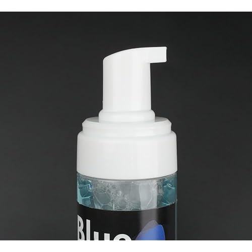 DGT 8.5oz Blue Bubbles Foaming Aftercare Tattoo Soap to Heal, Cleanse, and Clean Skin & Piercings - Gentle, Moisturizing, & Vegan Formula (8.5oz, Foam)