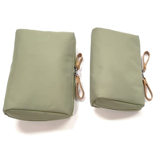 Vviitop Medium Makeup Bag for Purse, Makeup Pouch Small Cosmetic Bag Mini Portable Handbag for Women and Girls (Emerald Green)