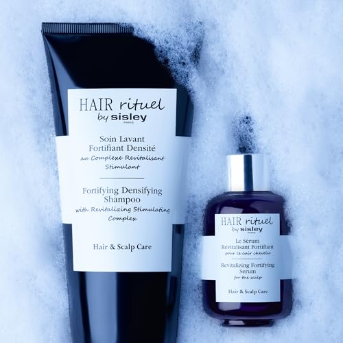 Sisley Paris Fortifying Densifying Shampoo with Revitalizing Stimulating Complex - 200 mL - Energizes the Scalp & Boosts Hair for a Visibly Thicker, Stronger, Youthful Look - Fresh Scent