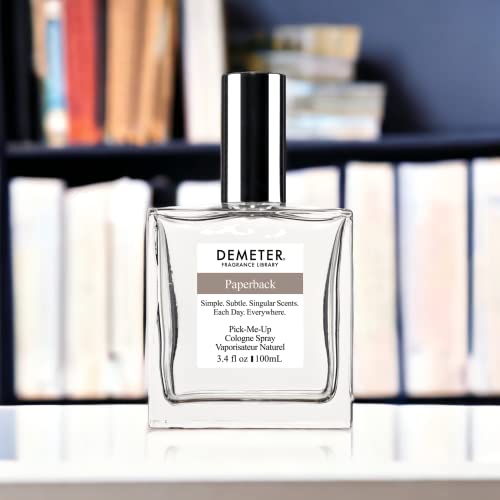 DEMETER Paperback 3.4 Oz Cologne Spray, Perfume for Women and Men