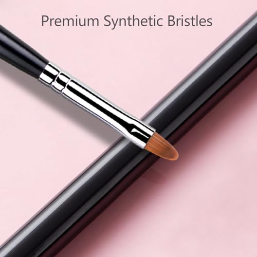 ACOSBRUOP Professional Lip Brushes for Lipstick Lip Gloss£¬Makeup Brushes Lip Brushes Applicator£¬Retraltable Lip Brush £¬Exquisite in clude Cap