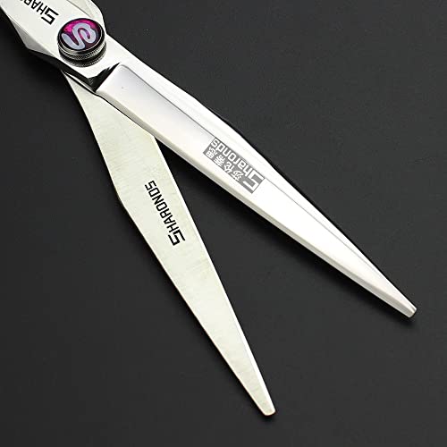 7" 7.5" 8"9" Professional Hairdressing Scissors Barber Salon Hair Cutting Dragon Shears (Large). (7 inch 4pc)