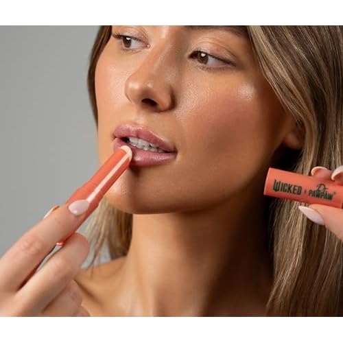 Dr. PawPaw Wicked Glimmer Lip Balm - Moisturizing, Shimmer Tinted Lip Balm for Women - Vegan, Nourishing, Hydrating - 0.1 oz