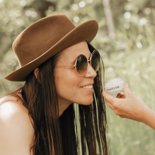 Routine ROUTINE Aluminum Free Natural Deodorant for Women and Men, Antiperspirant Deodorant for sensitive skin 58g Patchouli, Patchouley & Patchoul? (DIRTY HIPSTER NO. 1 Jar)