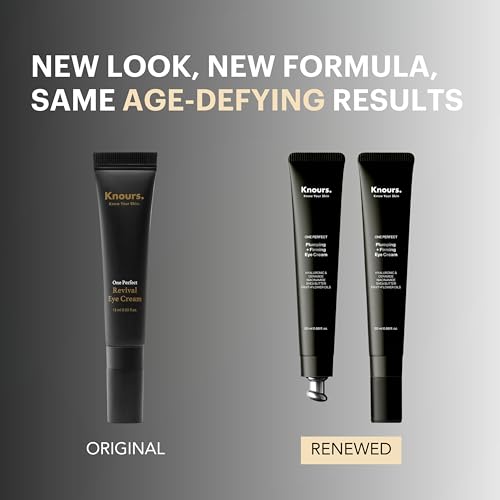 One Perfect Firming + Plumping Eye Cream with Hyaluronic & Ceramide Niacinamide Shea Butter Fruit + Flower Oils for a refreshed, Smooth Look, New & Improved Formula 20ml/0.68 fl. oz.