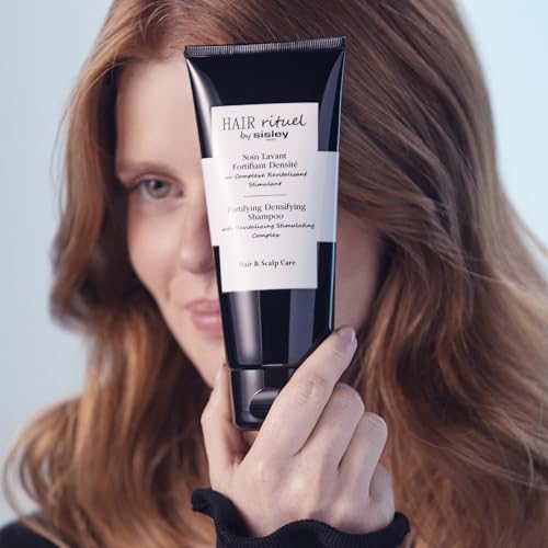Sisley Paris Fortifying Densifying Shampoo with Revitalizing Stimulating Complex - 200 mL - Energizes the Scalp & Boosts Hair for a Visibly Thicker, Stronger, Youthful Look - Fresh Scent