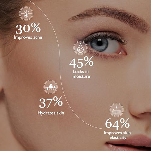 Luminous Ice Facial Mask, Hydrating Gel for Sensitive Skin, Herbal-Infused Formula with Centella Asiatica, Astragalus, Ginseng & Osmanthus, 1.69 fl. oz