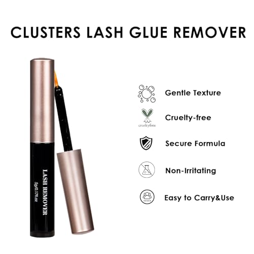Lash Clusters DIY Lash Extensions Kit 320pcs Individual Lashes Clusters 30D 40D D-Curl Eyelash Extension Kit with Applicator and Lash Bond&Seal,Clusters Lash Glue Remover Mix 10-16mm (30D+40D-320 KIT)