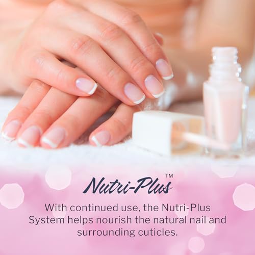 SNS Nail Dip Powder & Dip Essentials Nail Color Kit, DIY Starter Bundle (Pink & White) - Foundation Powder, Dip Activator & Top Coat, Brushes, Cuticle Pusher, Nail File, Buffer, & French Dip Mold